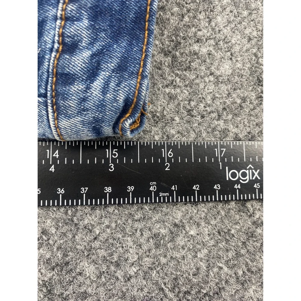 Evolution In Design FWRD Logo Denim Jacket Jeans Set XL 18-20 Blue 2pc Suit